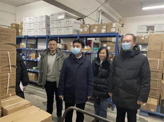 淮安市一院院长杨晓钟率队开展节前全院安全生产检查(图6)